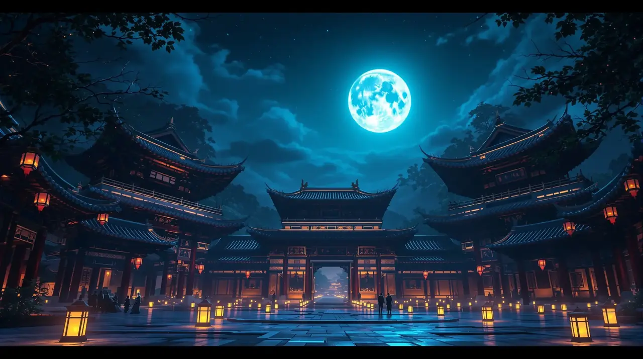 《皇上他敲门了》横幅剧照：太子妃重生第一件事：先把太子劝退